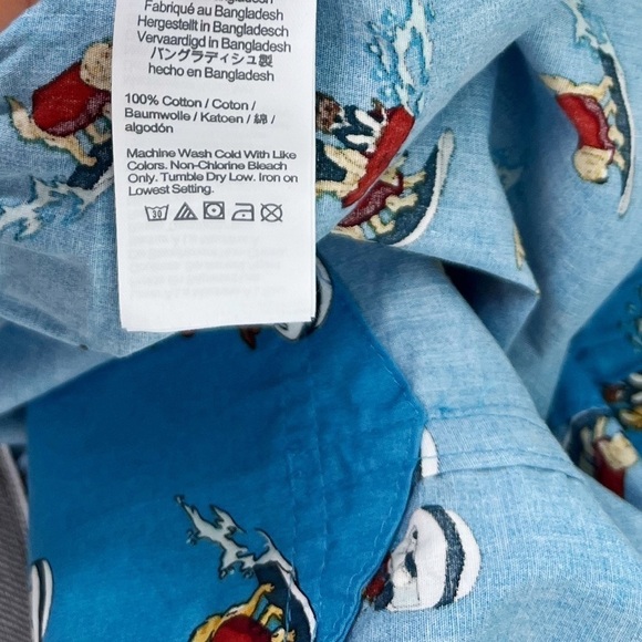 NWT J. Crew Men’s Printed Cotton Boxers Blue Dog Print - Picture 5 of 5